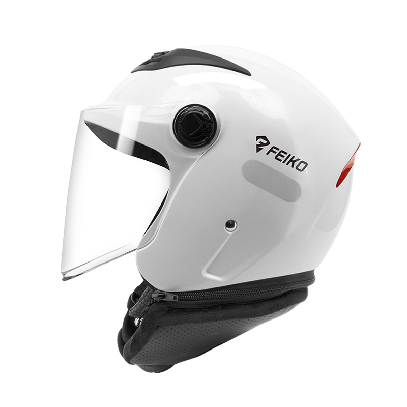 Unisex OPEN FACE HELMET 3/4 Classic Motorcycle HLEMET