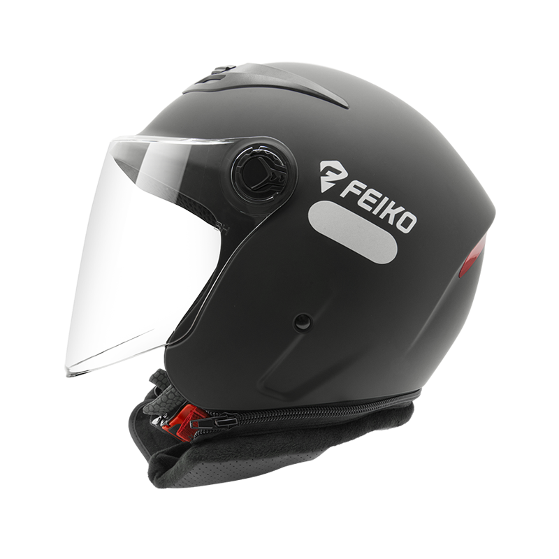 Unisex OPEN FACE HELMET 3/4 Classic Motorcycle HLEMET