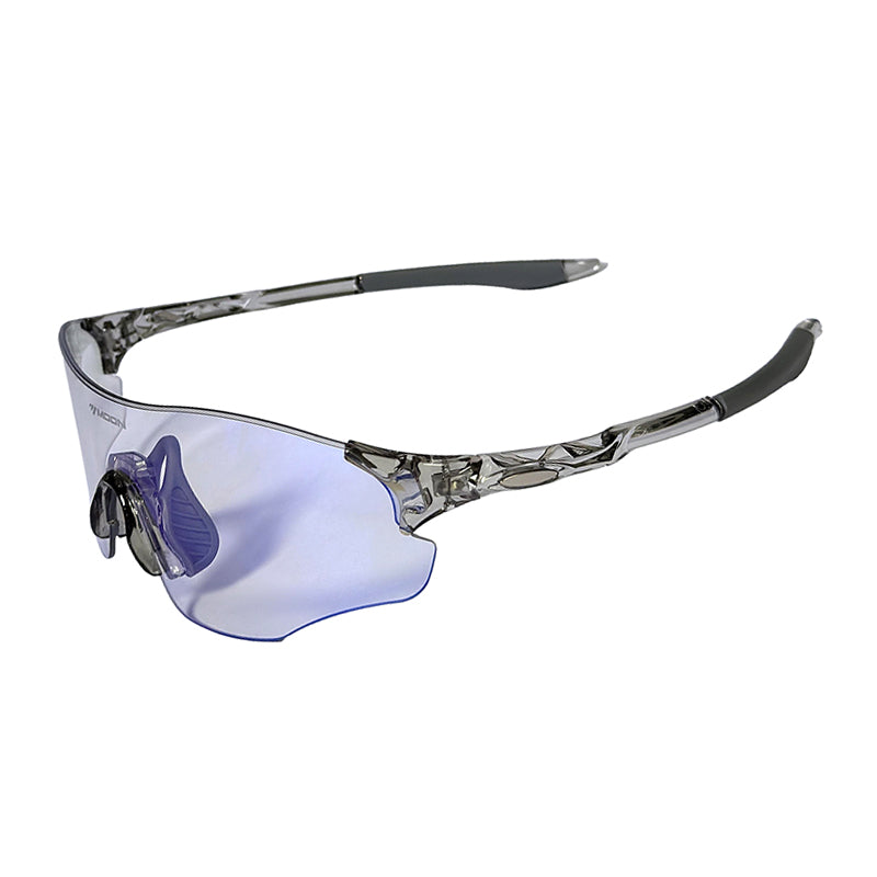 Ultra light transparent color changing cycling glasses