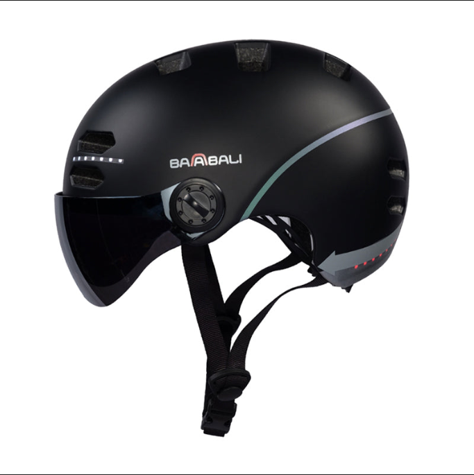 Road Smart Bike helmets with front and rear warning lights