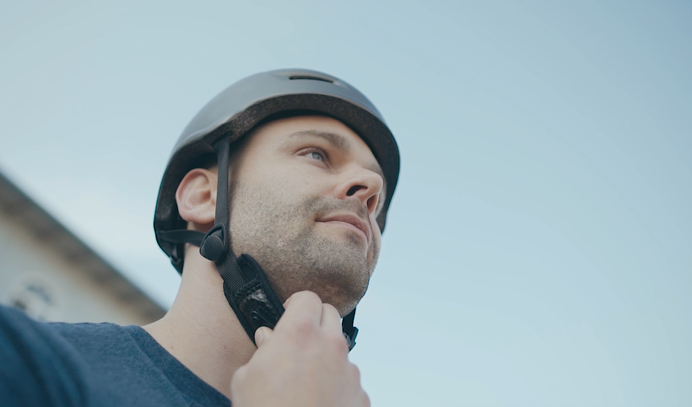 Riding a bike without a helmet, you're really killing yourself