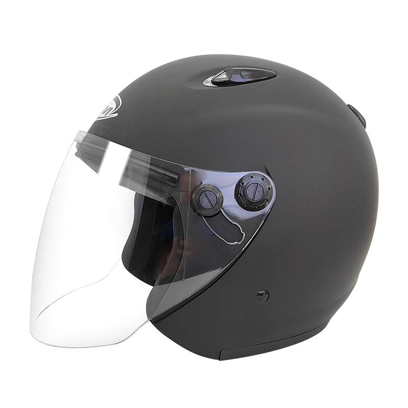 SIMPLE ¾ Motorcycle OPEN FACE HELMET