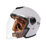 DOUBLE LENS SIMPLE ¾ Motorcycle OPEN FACE HELMET