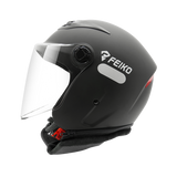 Unisex OPEN FACE HELMET 3/4 Classic Motorcycle HLEMET