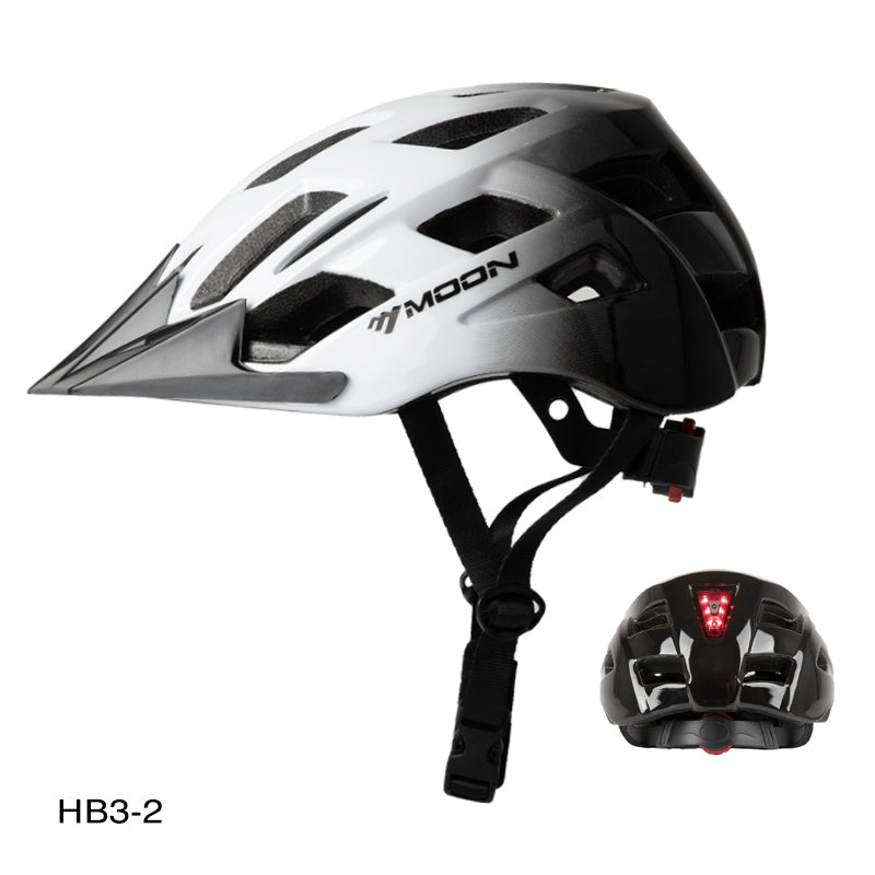 LED Tail Light Road Riding Helmet