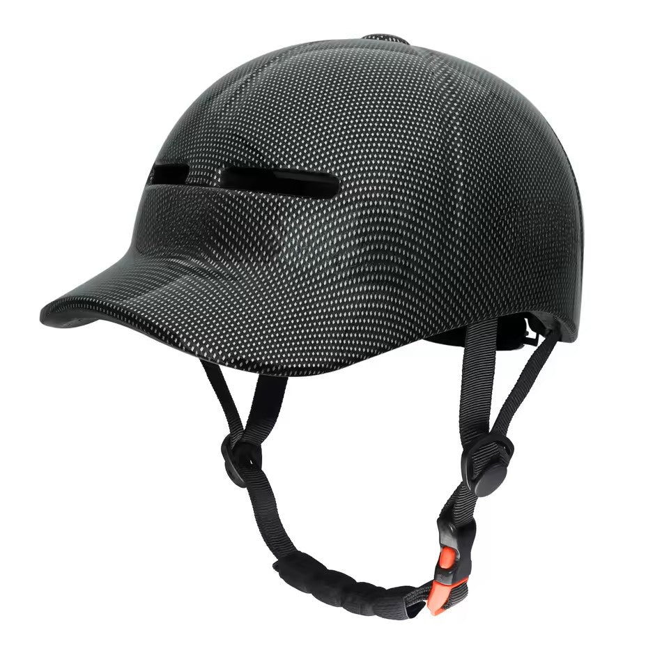 Ventilated Moto-Style Bike Helmet