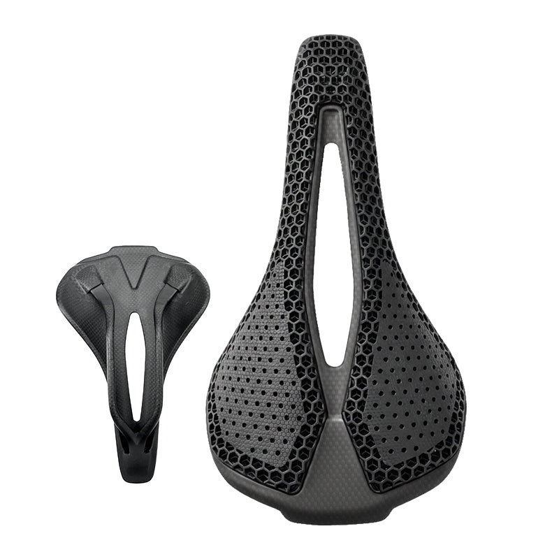 3D printed carbon fiber saddle