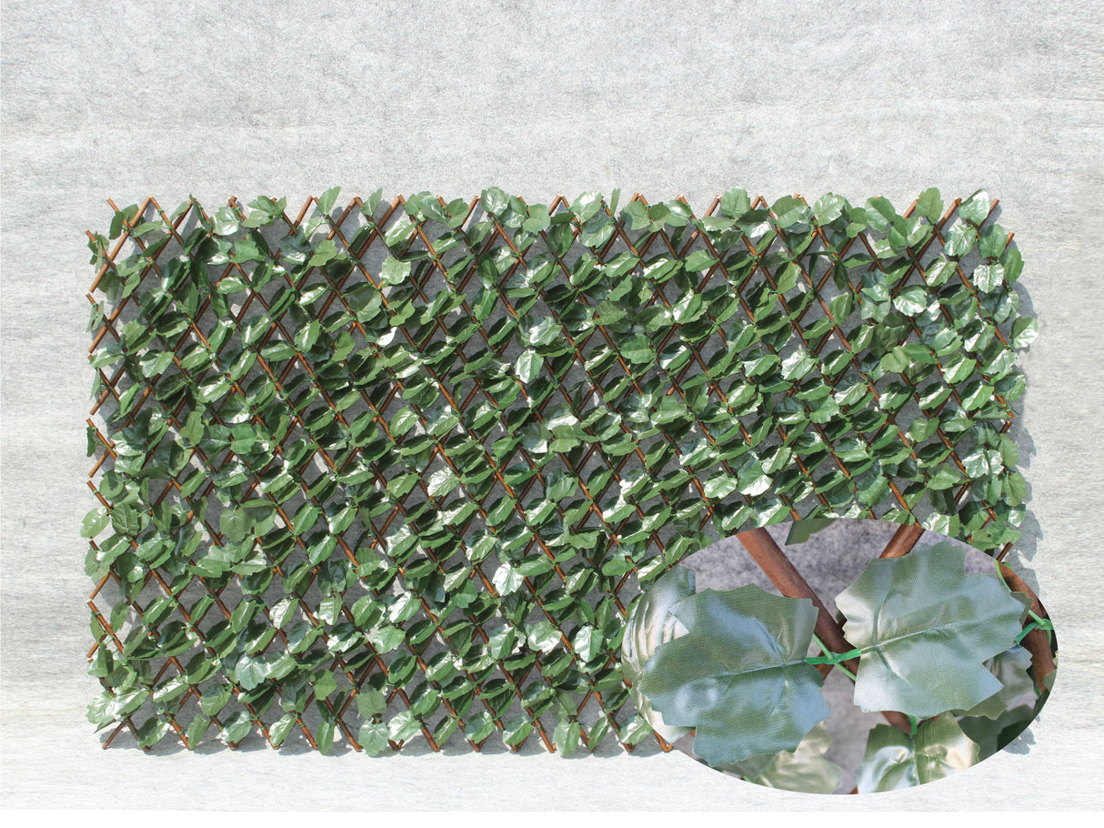 willow trellis artificial leaves