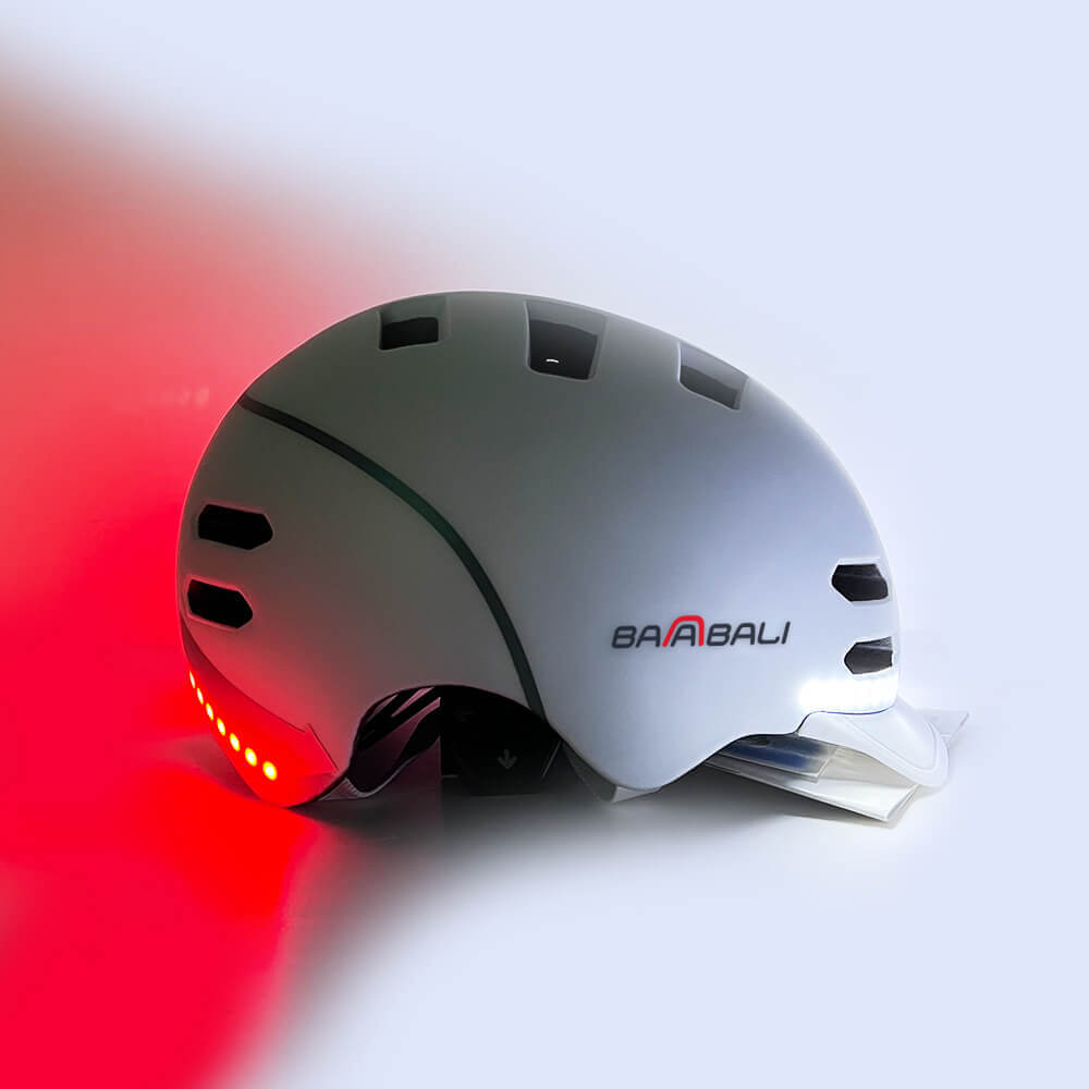 Road Smart Bike  helmets with front and rear warning lights